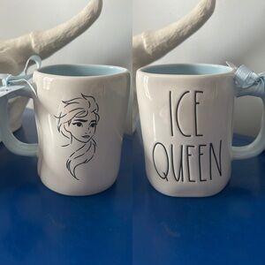Disney Rae Dunn Frozen Elsa Ice Queen Double Sided Mug